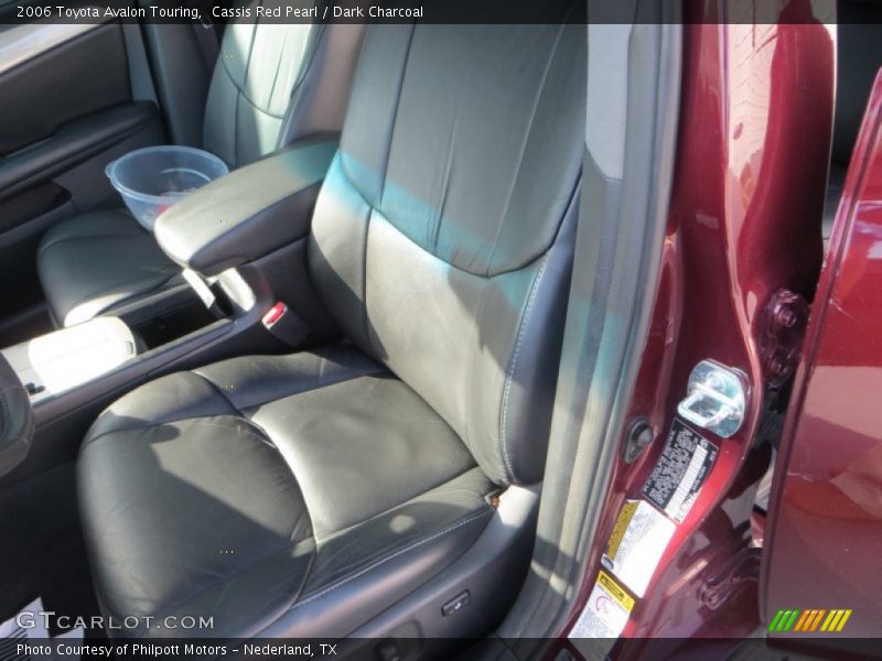 Cassis Red Pearl / Dark Charcoal 2006 Toyota Avalon Touring