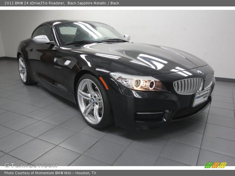 Black Sapphire Metallic / Black 2011 BMW Z4 sDrive35is Roadster