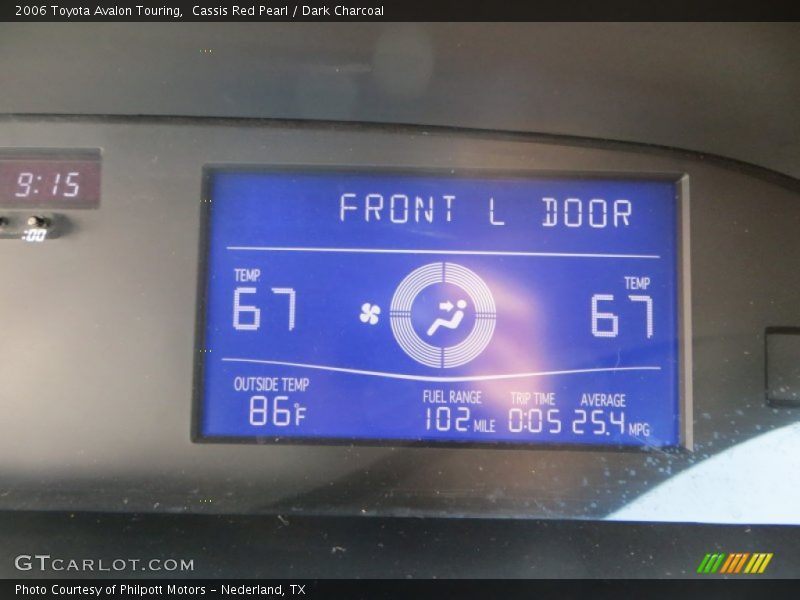 Cassis Red Pearl / Dark Charcoal 2006 Toyota Avalon Touring