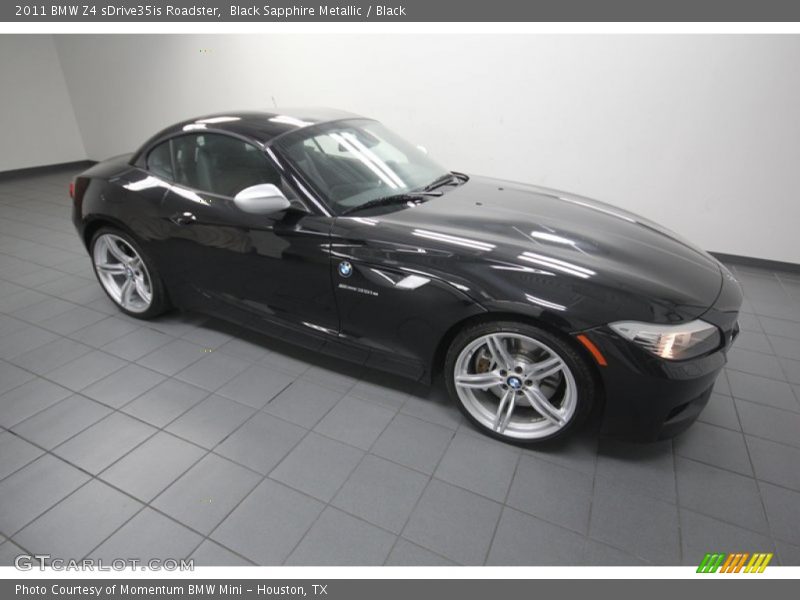Black Sapphire Metallic / Black 2011 BMW Z4 sDrive35is Roadster