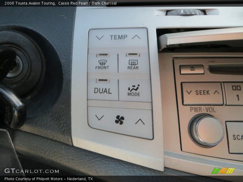 Cassis Red Pearl / Dark Charcoal 2006 Toyota Avalon Touring