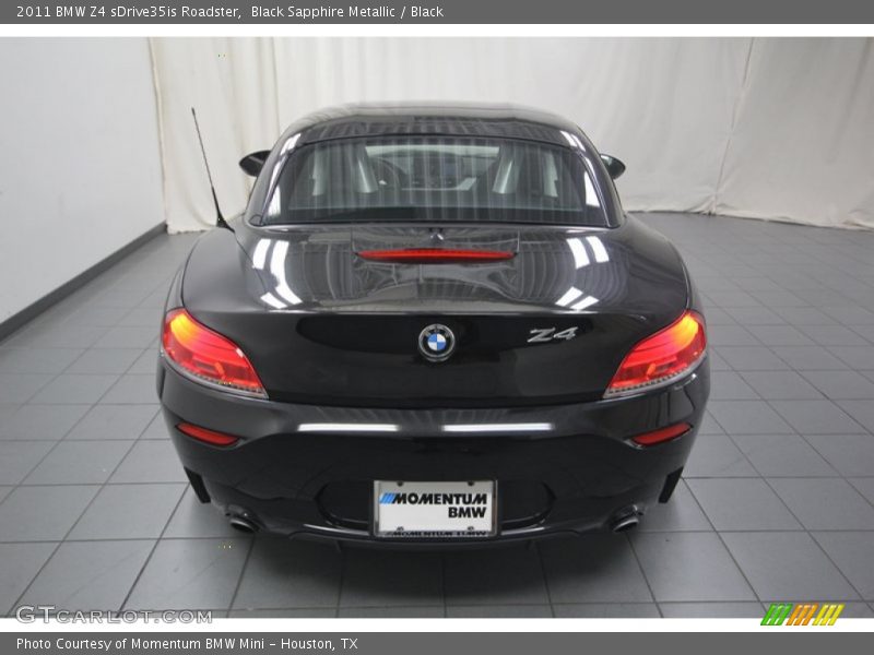 Black Sapphire Metallic / Black 2011 BMW Z4 sDrive35is Roadster