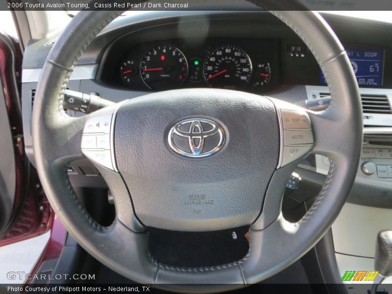 Cassis Red Pearl / Dark Charcoal 2006 Toyota Avalon Touring