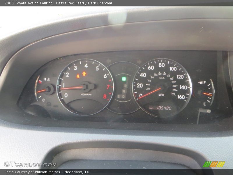 Cassis Red Pearl / Dark Charcoal 2006 Toyota Avalon Touring