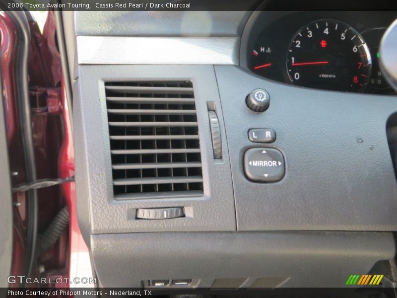 Cassis Red Pearl / Dark Charcoal 2006 Toyota Avalon Touring