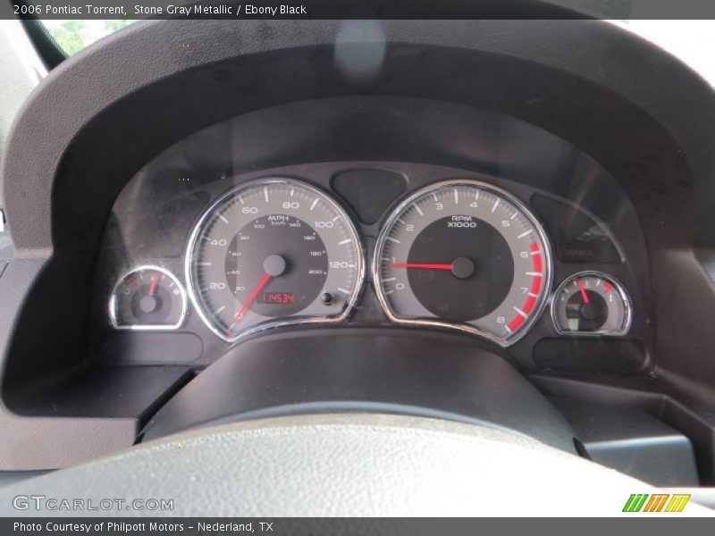 Stone Gray Metallic / Ebony Black 2006 Pontiac Torrent
