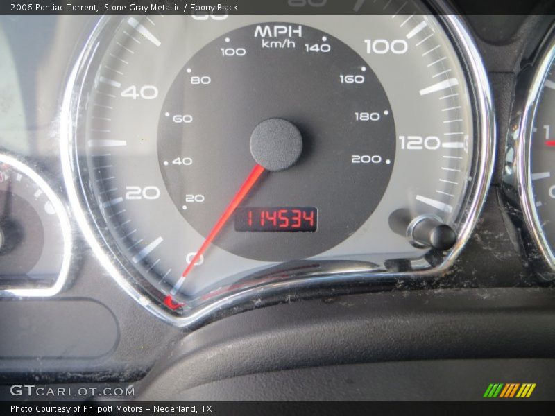 Stone Gray Metallic / Ebony Black 2006 Pontiac Torrent