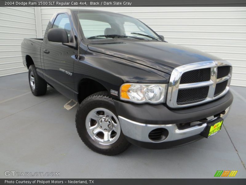 Black / Dark Slate Gray 2004 Dodge Ram 1500 SLT Regular Cab 4x4