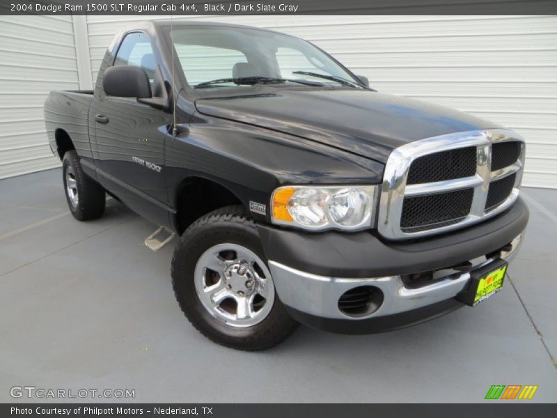 Black / Dark Slate Gray 2004 Dodge Ram 1500 SLT Regular Cab 4x4