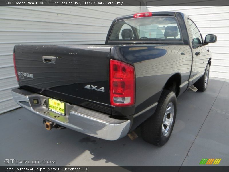 Black / Dark Slate Gray 2004 Dodge Ram 1500 SLT Regular Cab 4x4