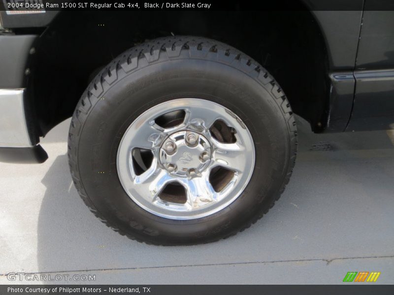 Black / Dark Slate Gray 2004 Dodge Ram 1500 SLT Regular Cab 4x4