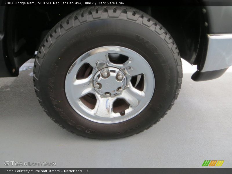 Black / Dark Slate Gray 2004 Dodge Ram 1500 SLT Regular Cab 4x4