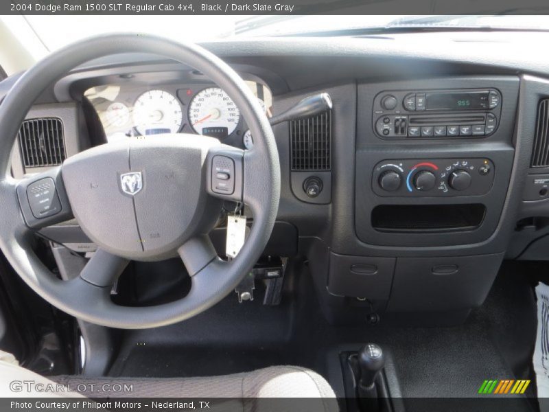 Black / Dark Slate Gray 2004 Dodge Ram 1500 SLT Regular Cab 4x4