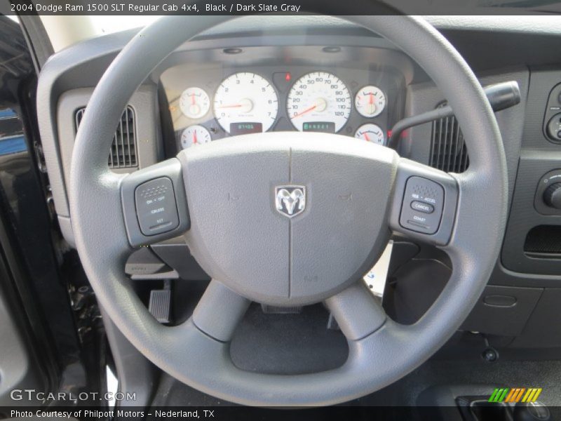 Black / Dark Slate Gray 2004 Dodge Ram 1500 SLT Regular Cab 4x4