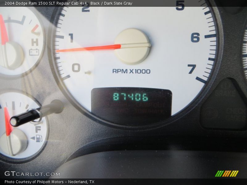 Black / Dark Slate Gray 2004 Dodge Ram 1500 SLT Regular Cab 4x4