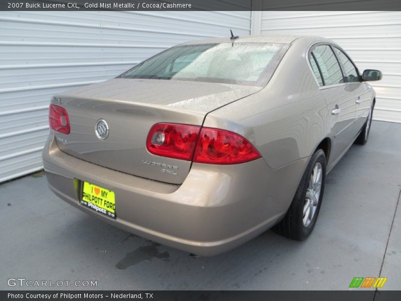 Gold Mist Metallic / Cocoa/Cashmere 2007 Buick Lucerne CXL