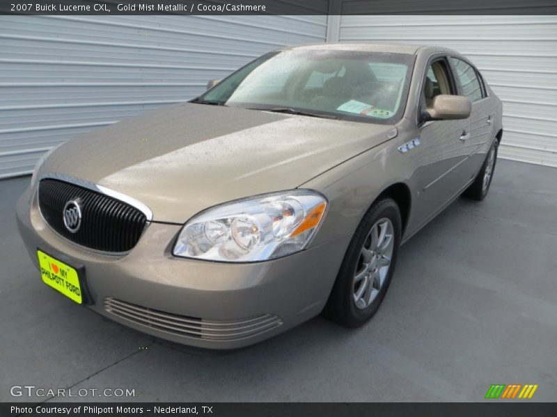 Gold Mist Metallic / Cocoa/Cashmere 2007 Buick Lucerne CXL