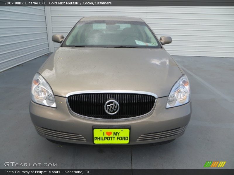Gold Mist Metallic / Cocoa/Cashmere 2007 Buick Lucerne CXL