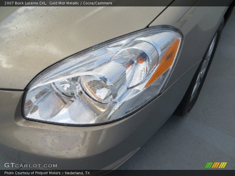 Gold Mist Metallic / Cocoa/Cashmere 2007 Buick Lucerne CXL