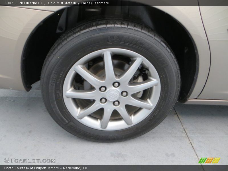 Gold Mist Metallic / Cocoa/Cashmere 2007 Buick Lucerne CXL