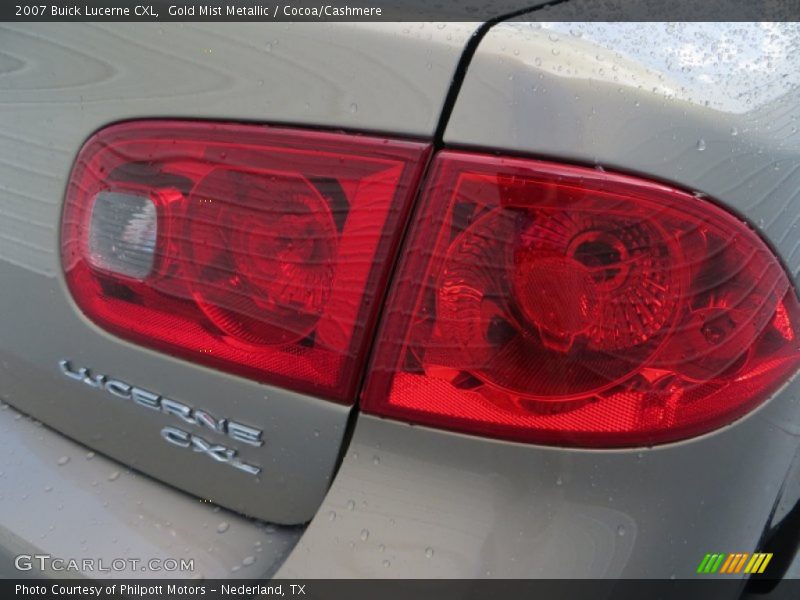 Gold Mist Metallic / Cocoa/Cashmere 2007 Buick Lucerne CXL
