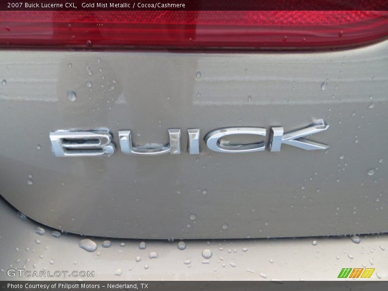 Gold Mist Metallic / Cocoa/Cashmere 2007 Buick Lucerne CXL