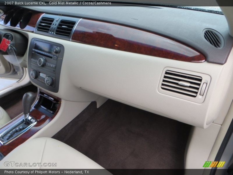 Gold Mist Metallic / Cocoa/Cashmere 2007 Buick Lucerne CXL