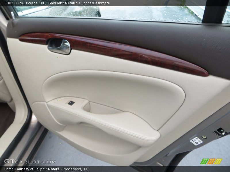 Gold Mist Metallic / Cocoa/Cashmere 2007 Buick Lucerne CXL