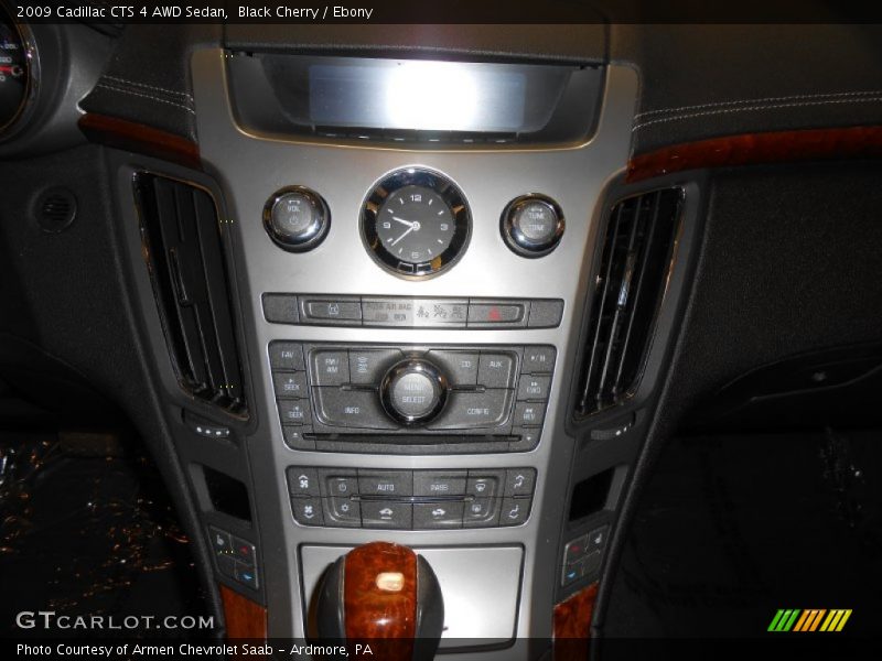 Black Cherry / Ebony 2009 Cadillac CTS 4 AWD Sedan