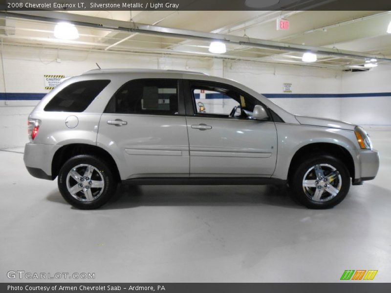 Silverstone Metallic / Light Gray 2008 Chevrolet Equinox LT