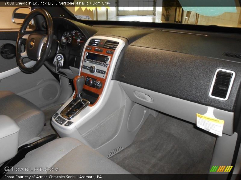 Silverstone Metallic / Light Gray 2008 Chevrolet Equinox LT