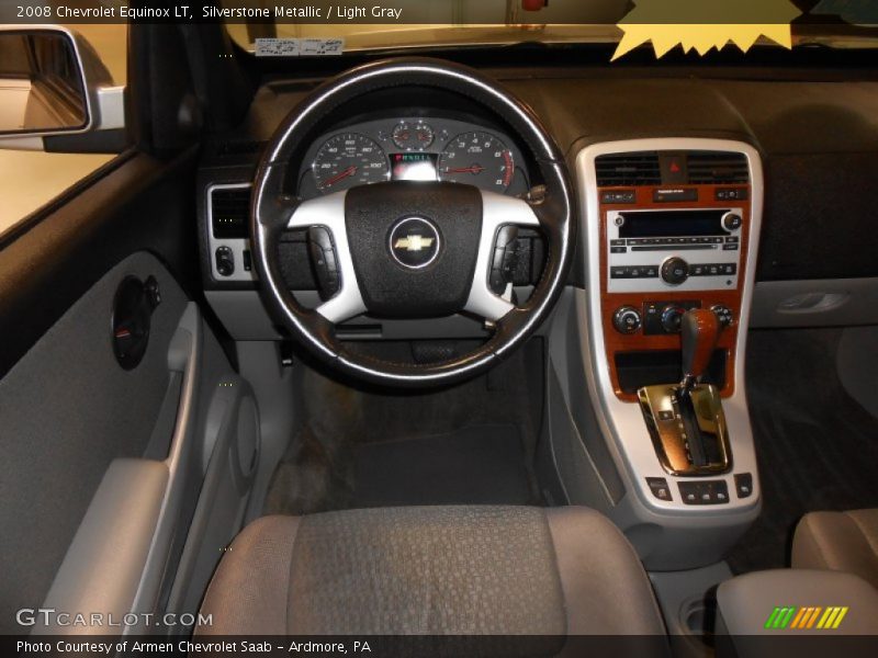 Silverstone Metallic / Light Gray 2008 Chevrolet Equinox LT