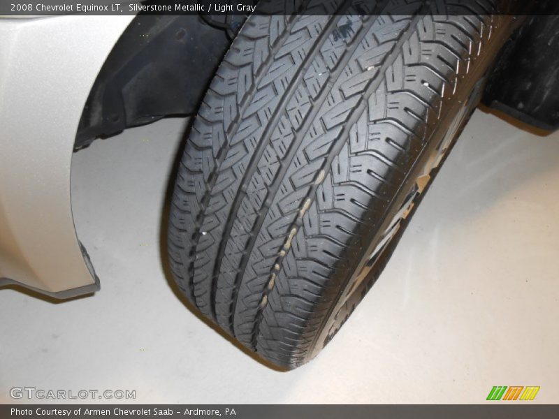 Silverstone Metallic / Light Gray 2008 Chevrolet Equinox LT