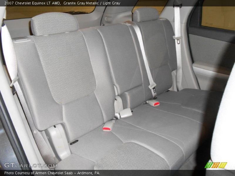Granite Gray Metallic / Light Gray 2007 Chevrolet Equinox LT AWD