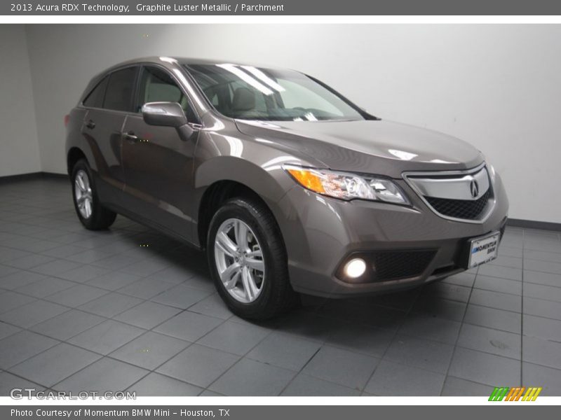 Graphite Luster Metallic / Parchment 2013 Acura RDX Technology