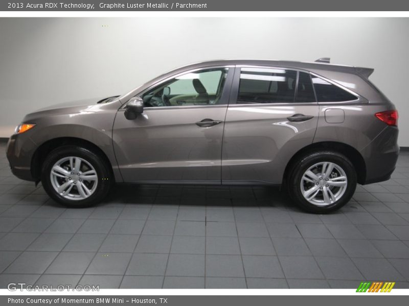 Graphite Luster Metallic / Parchment 2013 Acura RDX Technology