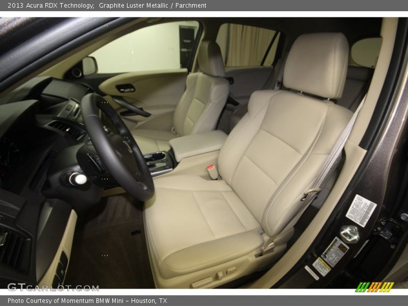Graphite Luster Metallic / Parchment 2013 Acura RDX Technology