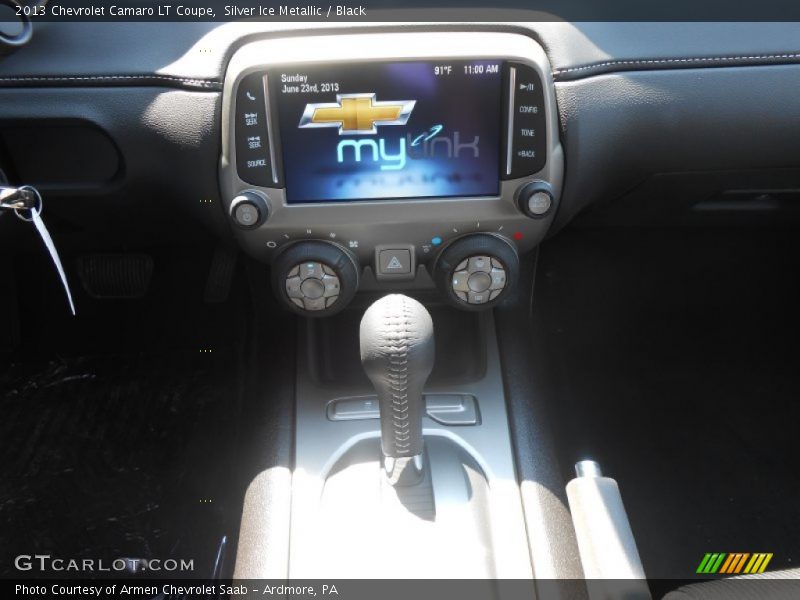 Silver Ice Metallic / Black 2013 Chevrolet Camaro LT Coupe