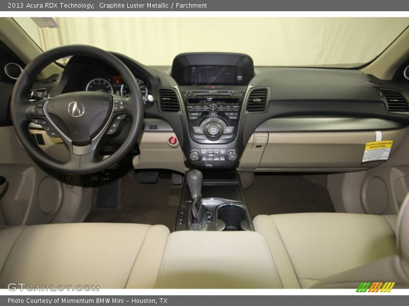 Graphite Luster Metallic / Parchment 2013 Acura RDX Technology