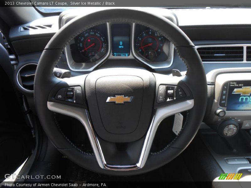 Silver Ice Metallic / Black 2013 Chevrolet Camaro LT Coupe