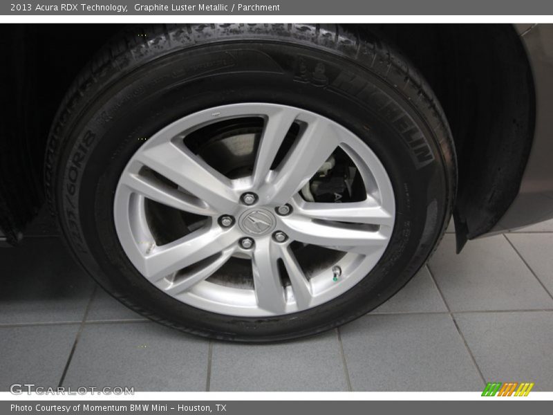 Graphite Luster Metallic / Parchment 2013 Acura RDX Technology