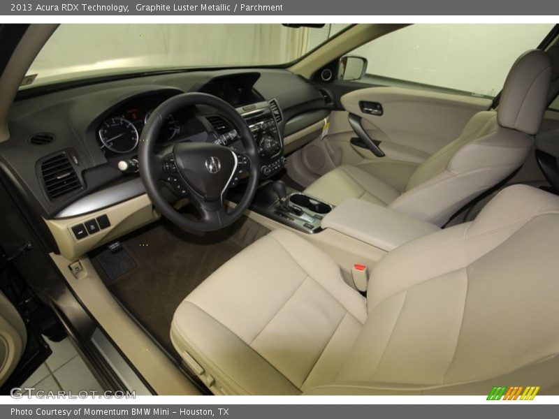 Graphite Luster Metallic / Parchment 2013 Acura RDX Technology