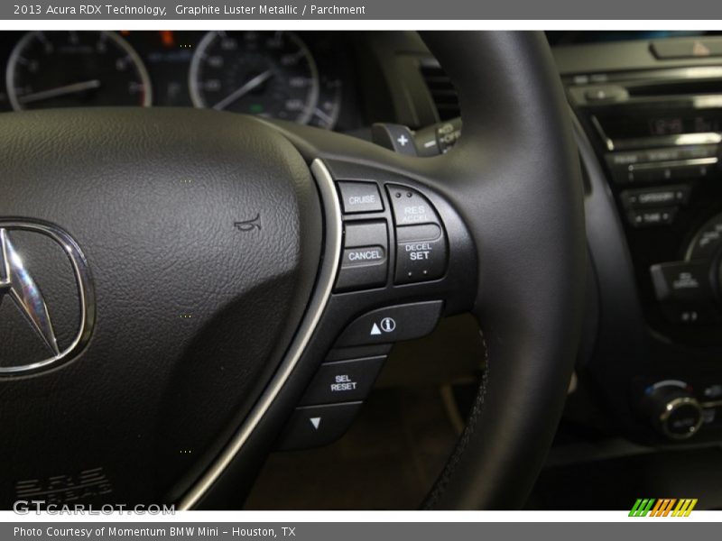 Graphite Luster Metallic / Parchment 2013 Acura RDX Technology