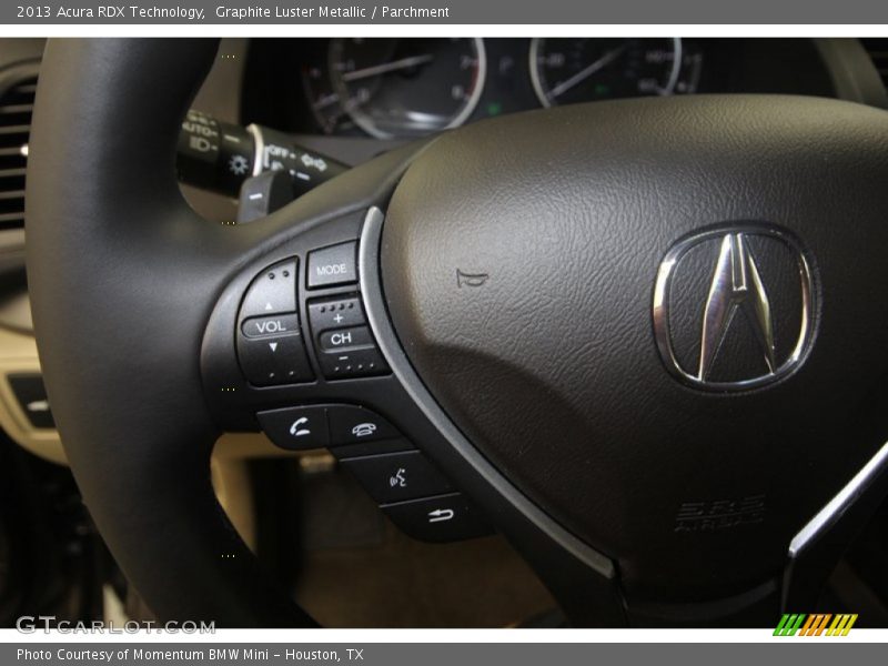 Graphite Luster Metallic / Parchment 2013 Acura RDX Technology