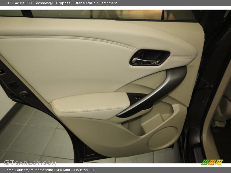 Graphite Luster Metallic / Parchment 2013 Acura RDX Technology
