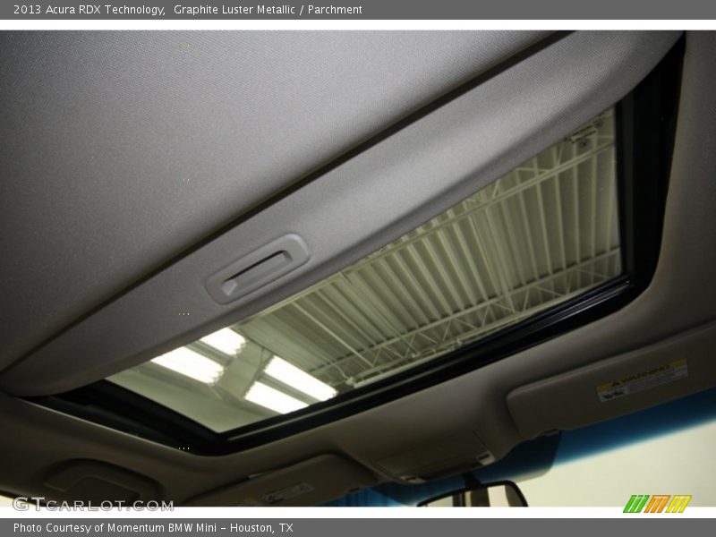 Graphite Luster Metallic / Parchment 2013 Acura RDX Technology