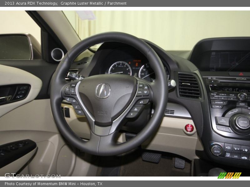 Graphite Luster Metallic / Parchment 2013 Acura RDX Technology