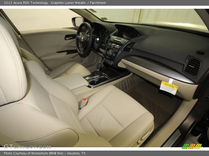 Graphite Luster Metallic / Parchment 2013 Acura RDX Technology