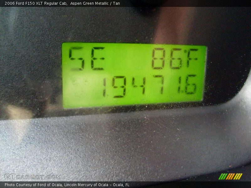 Aspen Green Metallic / Tan 2006 Ford F150 XLT Regular Cab