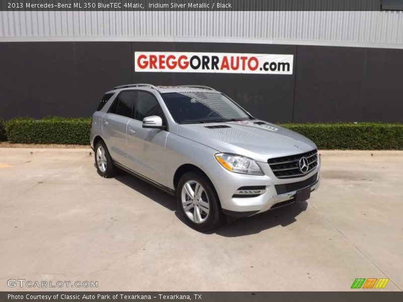 Iridium Silver Metallic / Black 2013 Mercedes-Benz ML 350 BlueTEC 4Matic